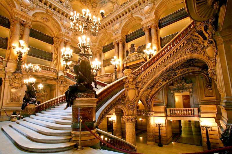 Гранд-опера или Опера Гарнье в Париже