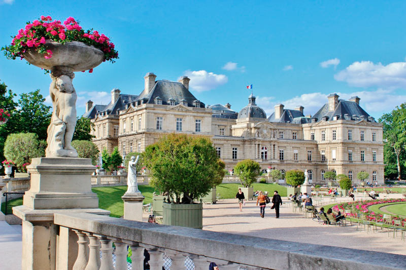 люксембургский сад и дворец