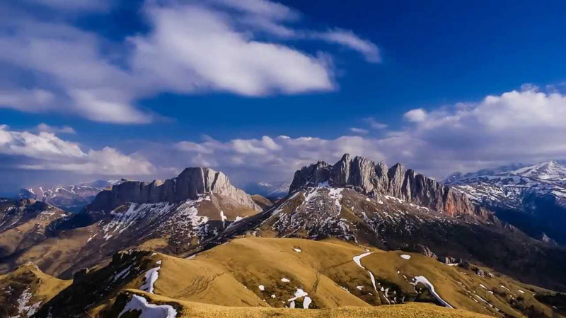 Гора Большой Тхач на Кавказе