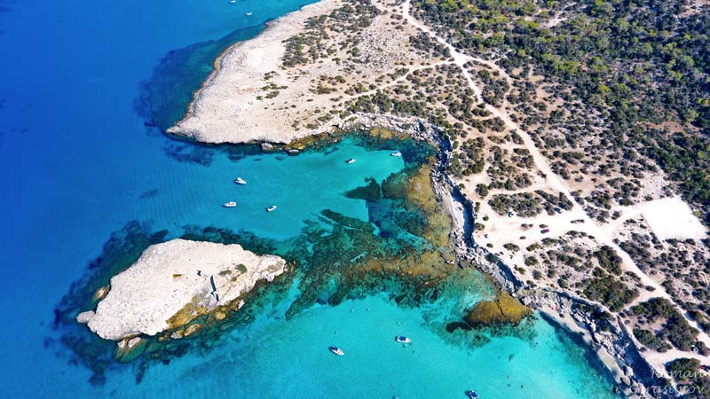 Голубая лагуна Кипра